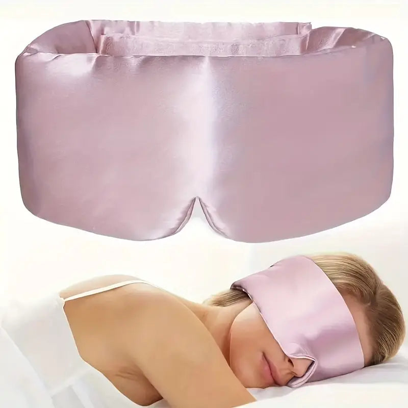 Lyxig Blackout Sovmask – Mjuk, Justerbar för bättre sömn