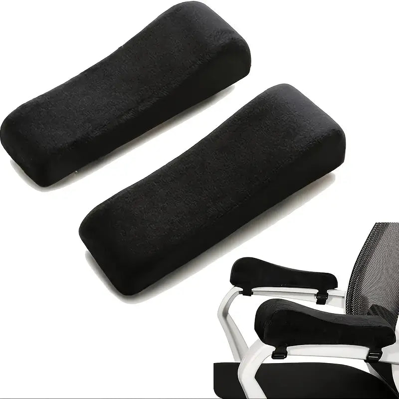 Ergonomiska armstödskuddar i minnesskum – 2-pack