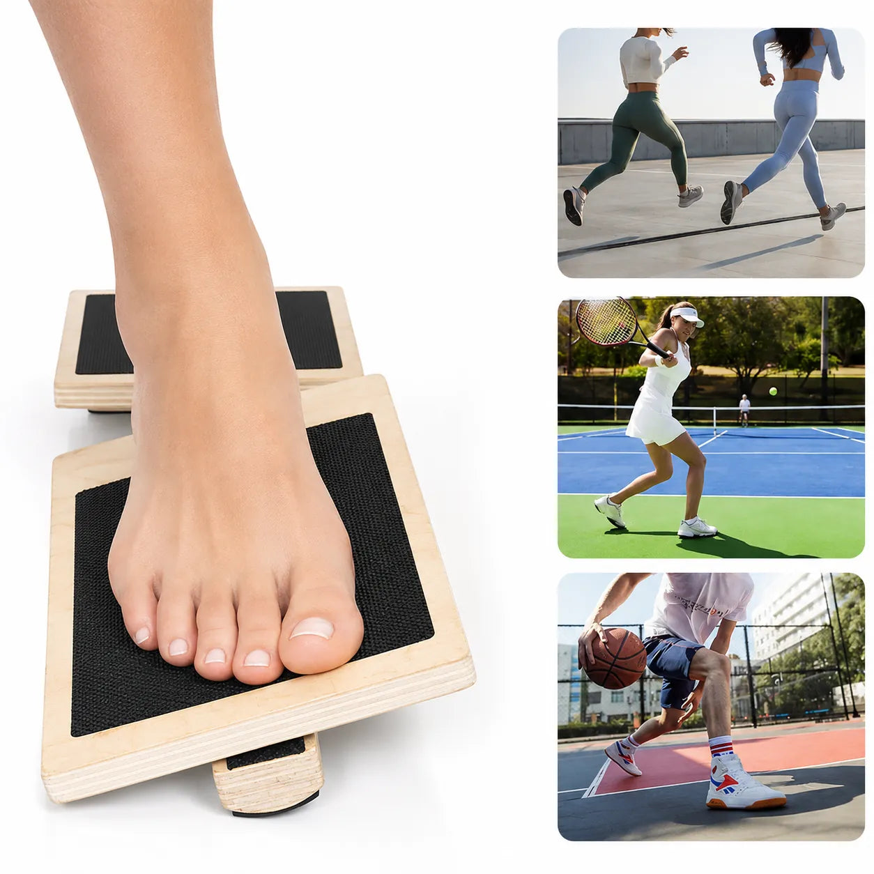 Balansbräda för fotledsträning vid sport och rehabilitering