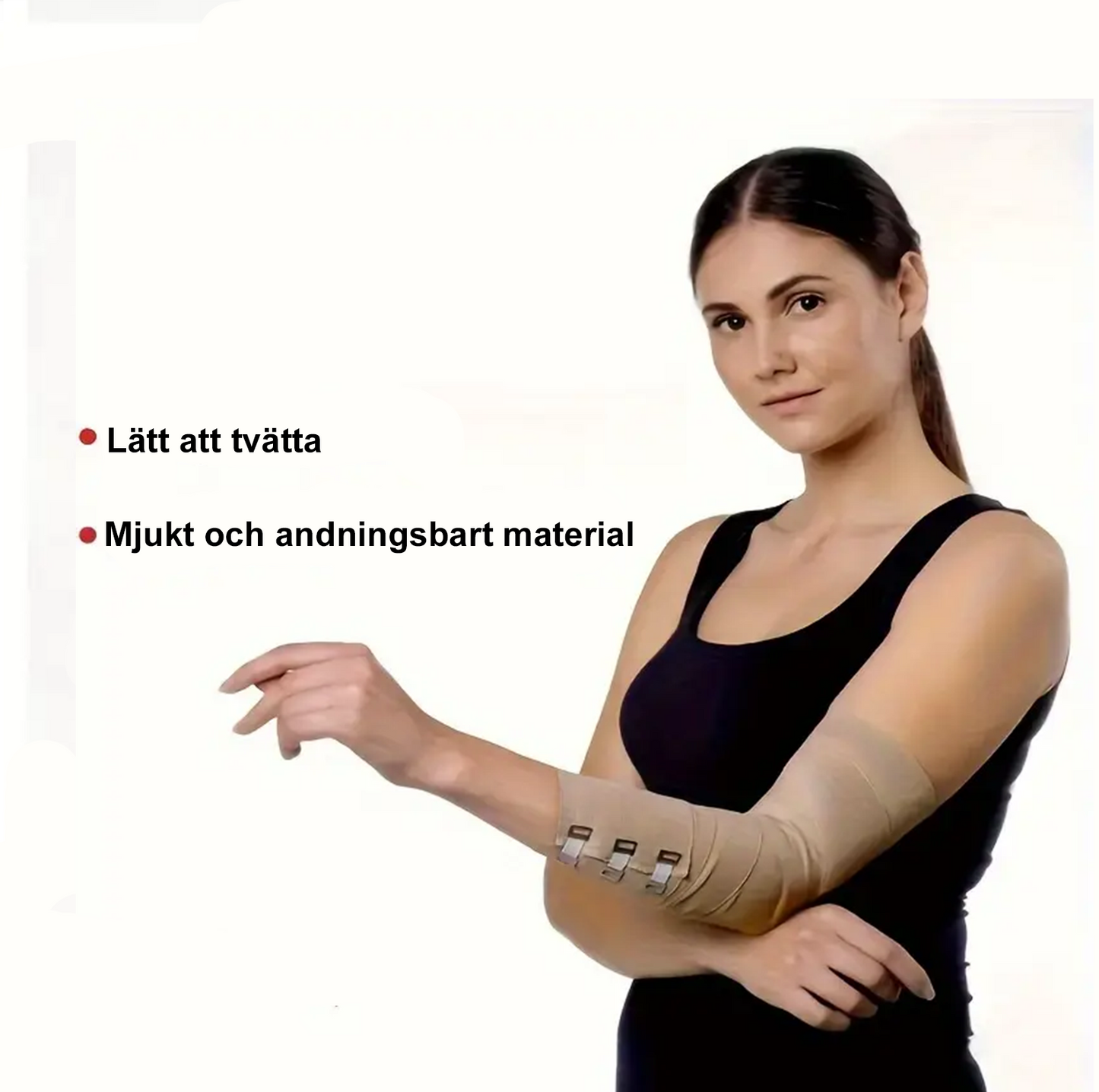 3-pack – Kompressionsbandage med spännen