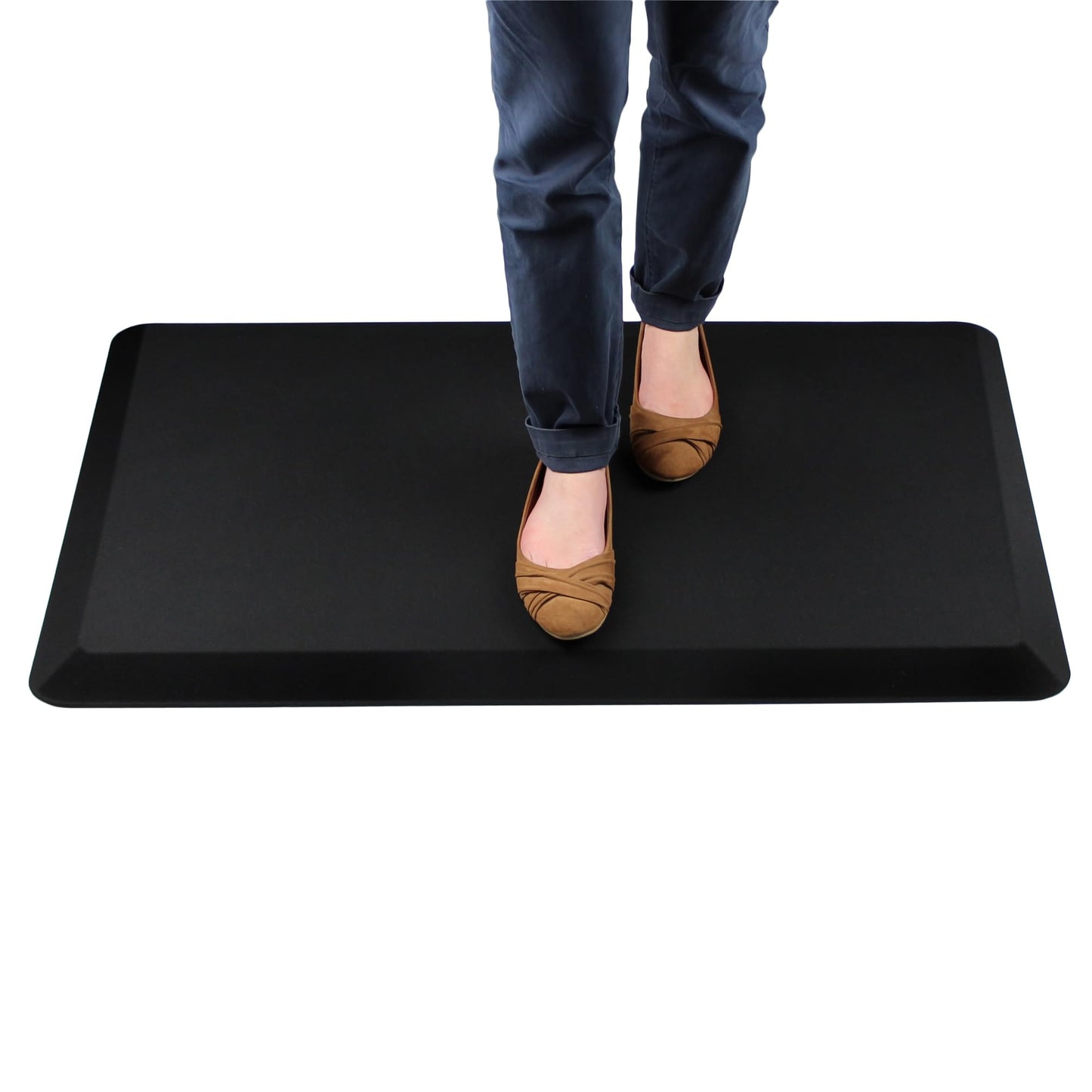 Ergonomisk matta - minimerar trycket på dina fötter och hälar