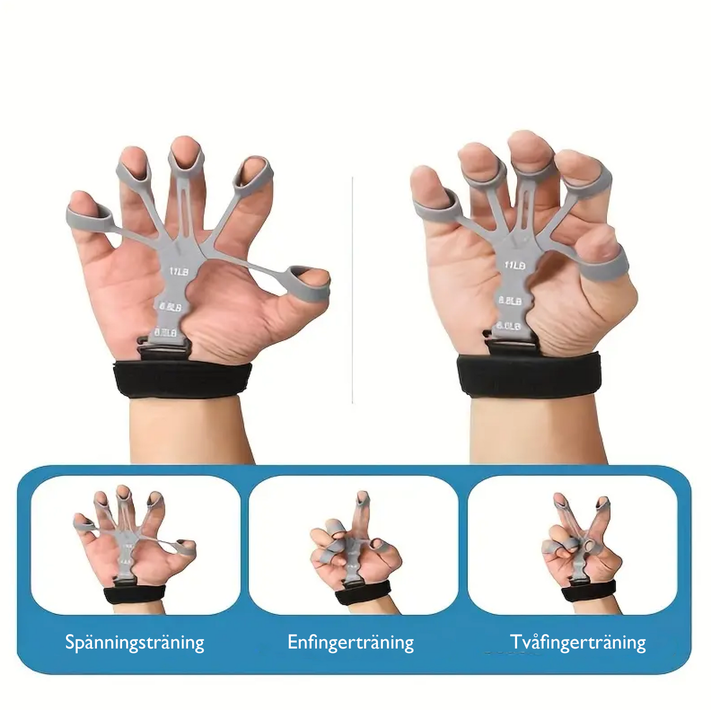 Fingertränare & Handstyrketränare – Grepp, Rehabilitering & Muskelträning