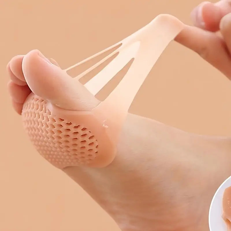 Mjuka och flexibla framfotskuddar i silikon