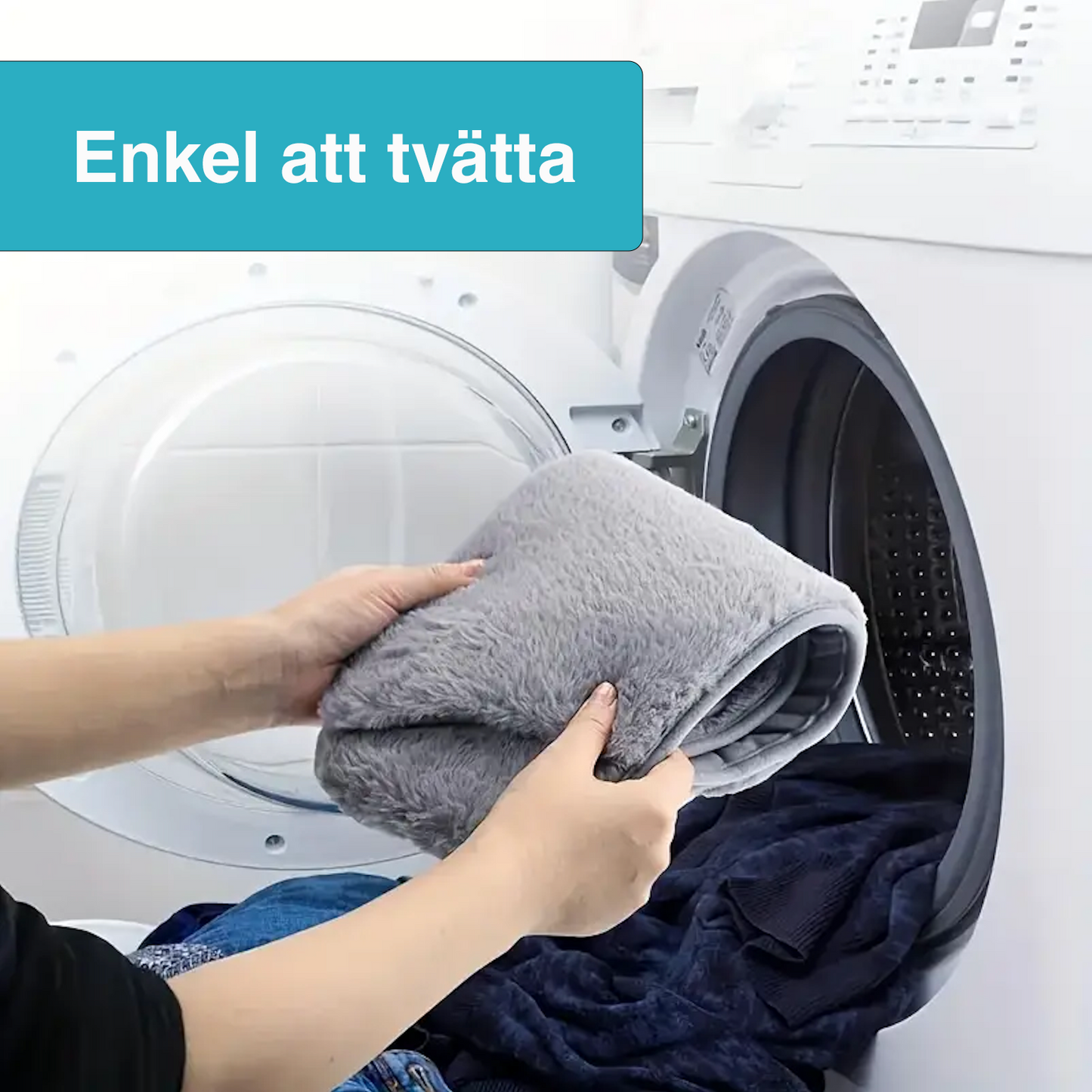 Bärbar midje- & handvärmare – Perfekt för hem & kontor
