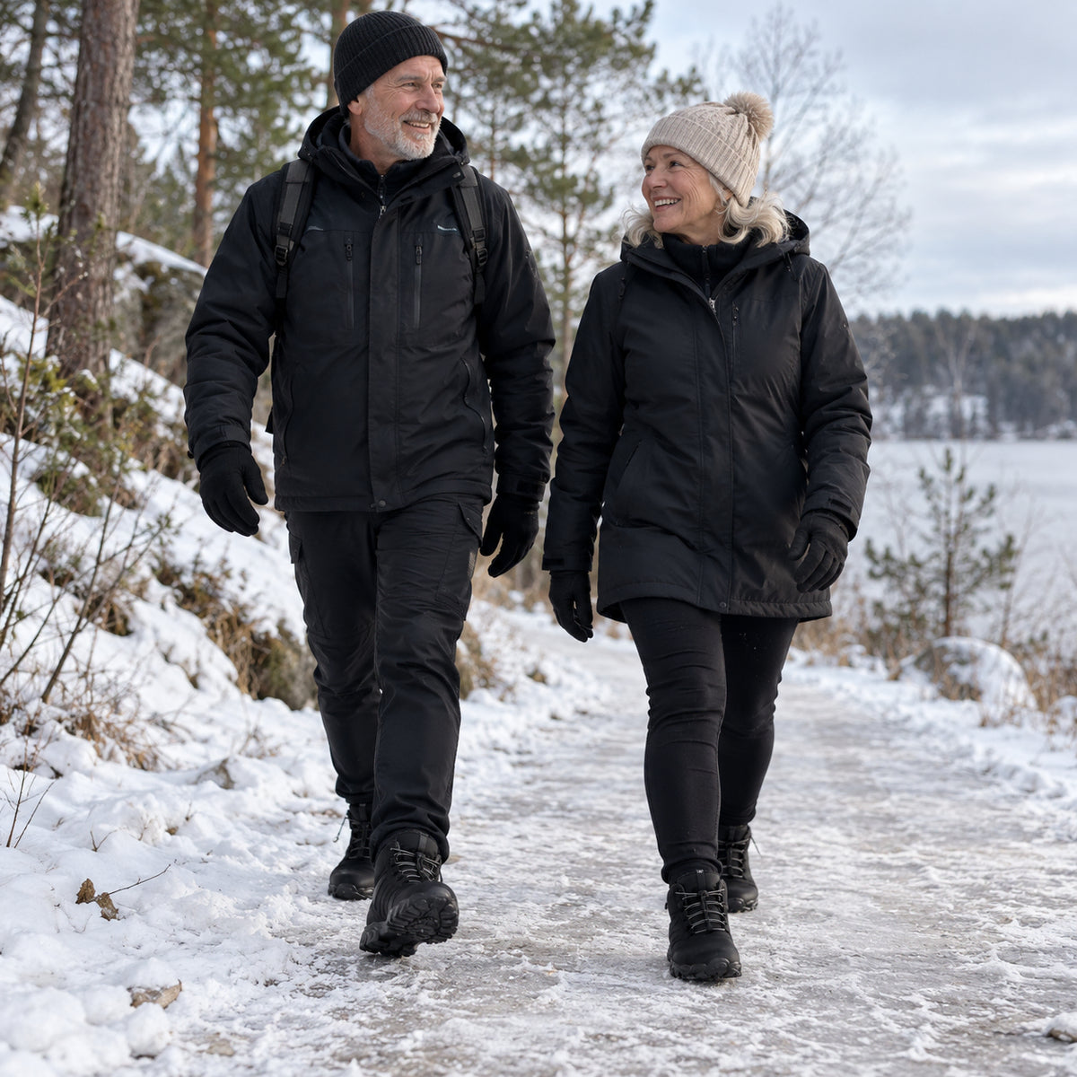 Fodrade barfotaskor för höst & vinter