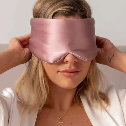 Lyxig Blackout Sovmask – Mjuk, Justerbar för bättre sömn