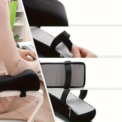 Ergonomiska armstödskuddar i minnesskum – 2-pack