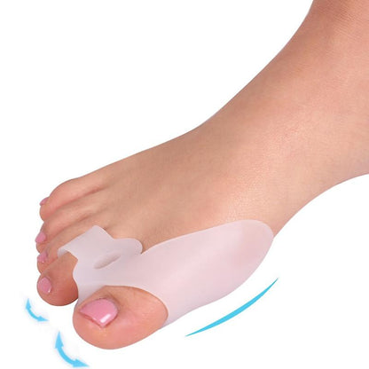 Tåspridare silikon, hallux valgus (2 st)