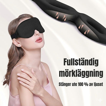 Sovmask med total mörkläggning för djupare sömn