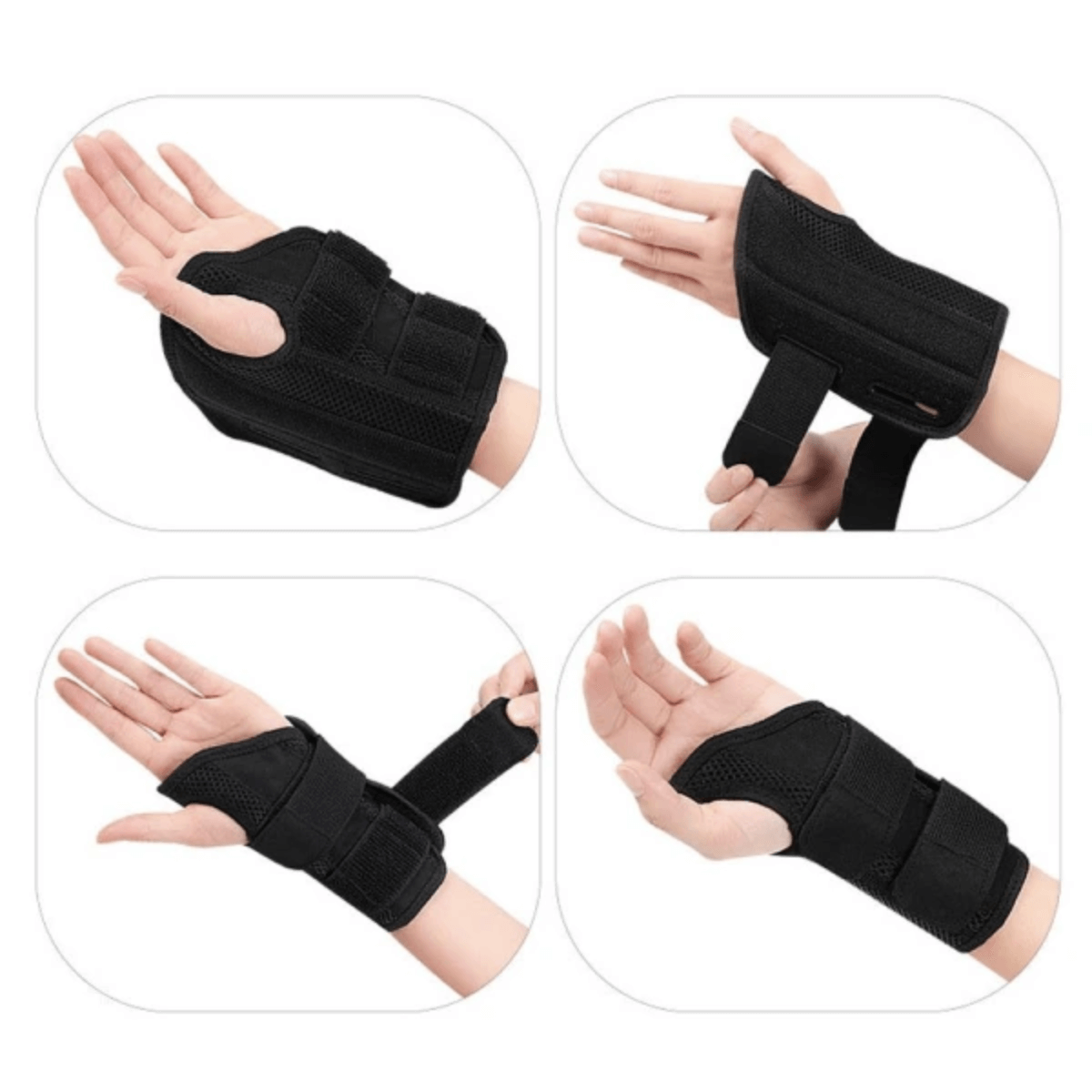 Flexibelt handledstöd med justerbar rem