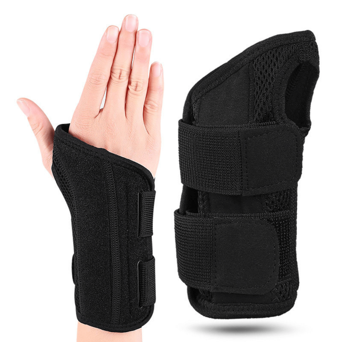 Flexibelt handledstöd med justerbar rem