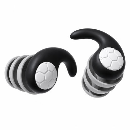 Silikon öronproppar med ergonomisk passform för bullerdämpning, sömn, simning och bekväm användning hela dagen