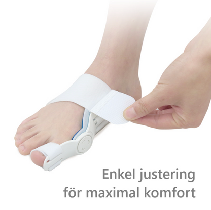 Stortåkorrigerare – hallux valgus, roterande stöd