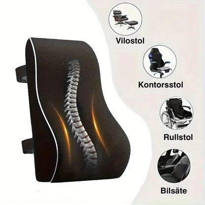 Ergonomisk ryggstödskudde