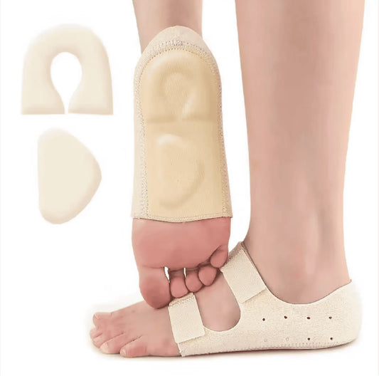 Andningsbart hälskydd med mjuk dämpning (2-pack)