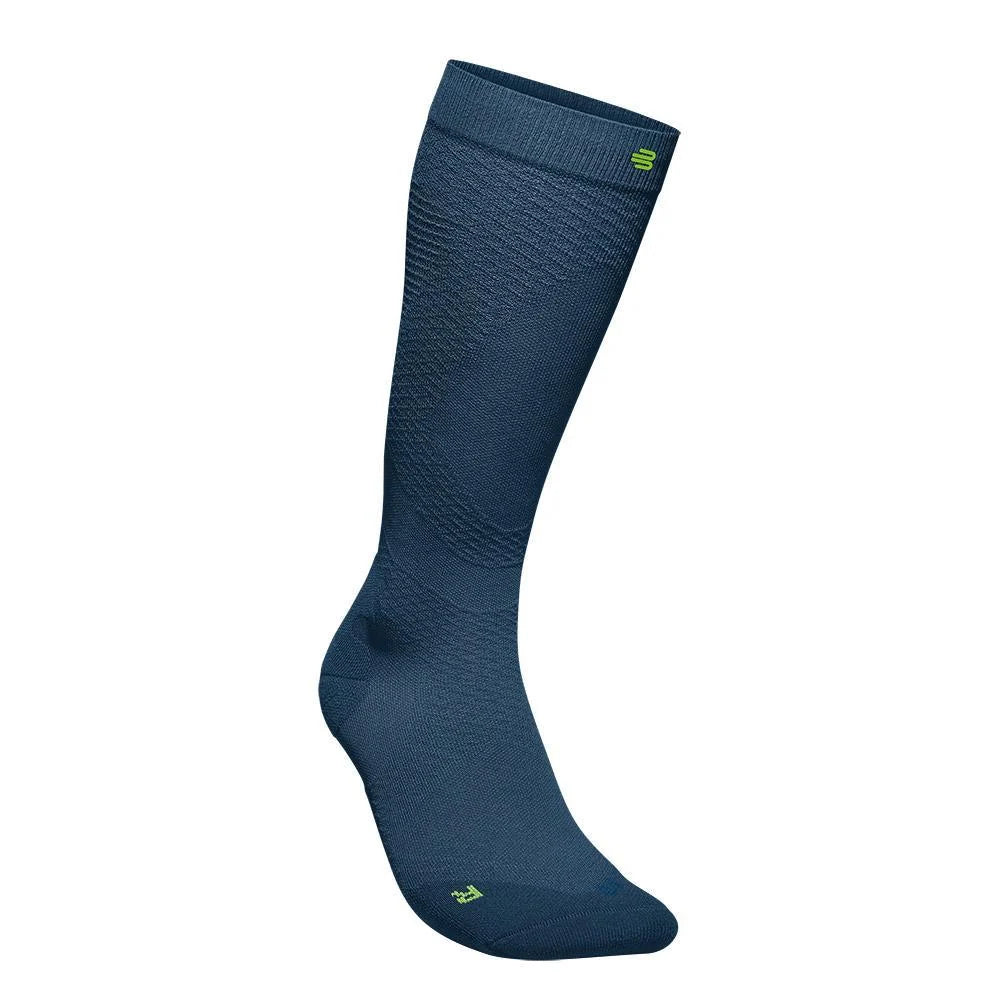 Bauerfeind Run Ultralight kompressionsstrumpa i marinblått
