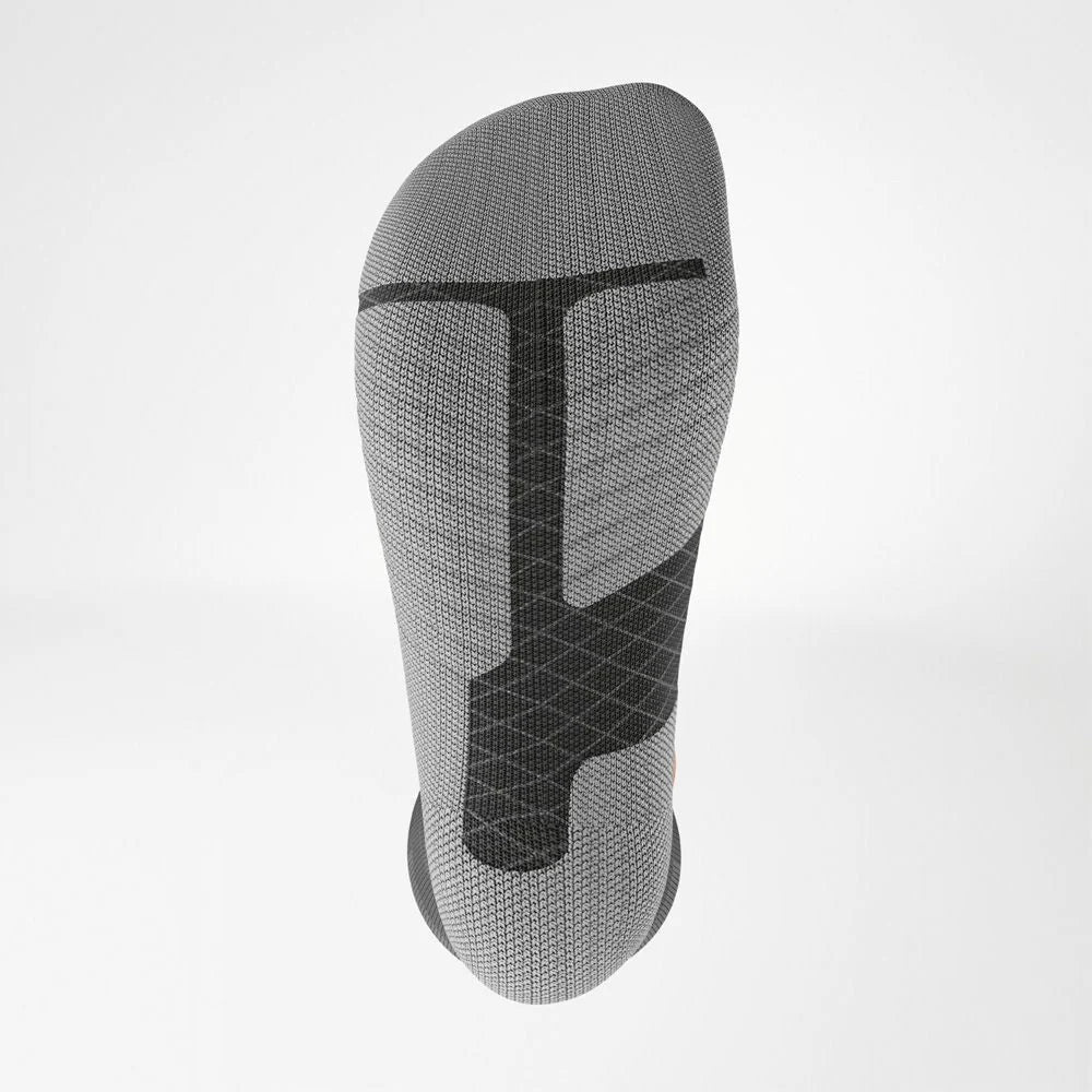 Undersidan av Ski Performance-strumpan med Relief Sole, antracit modell