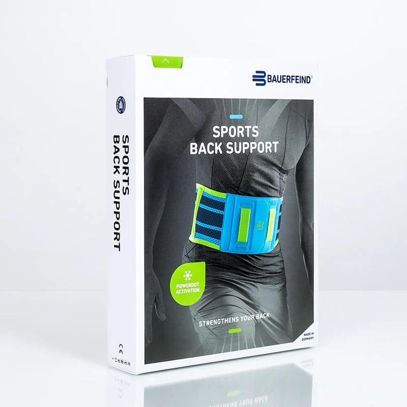 Förpackningen till Bauerfeind Sports Back Support