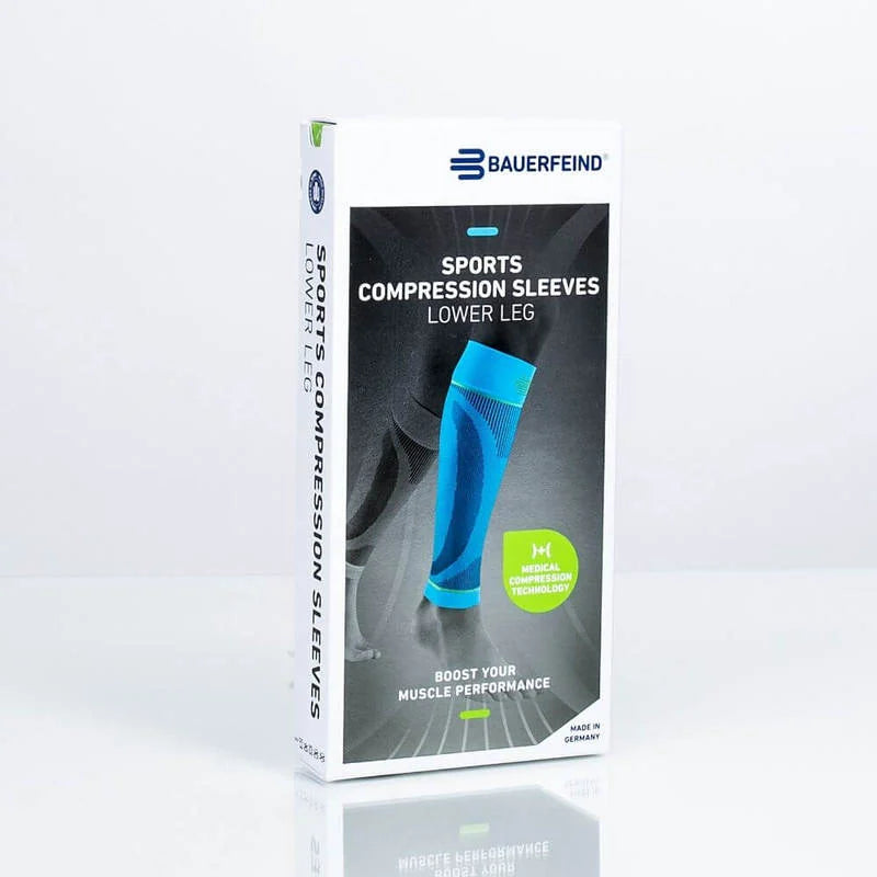 Förpackning till Bauerfeind Sports Compression Sleeves för underben