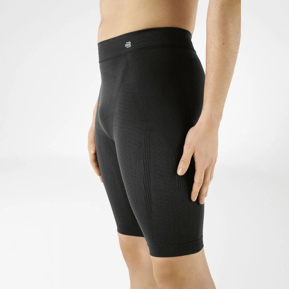 Bauerfeind Sports Compression Shorts Herr i antracit, framifrån