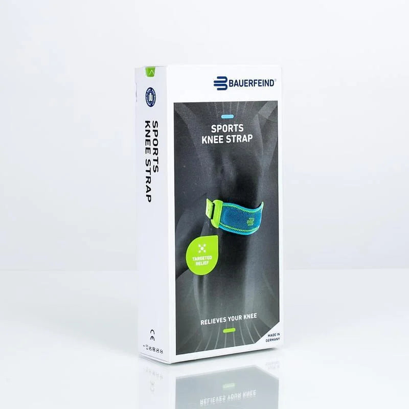 Förpackningen till Bauerfeind Sports Knee Strap