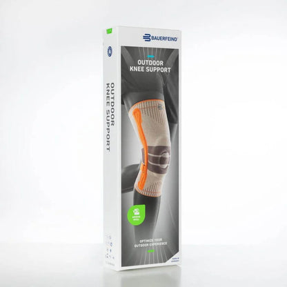 Förpackningen till Bauerfeind Sports Outdoor Knee Support