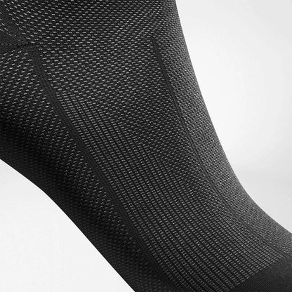 Närbild på den ribbade mikrofiberstickningen
