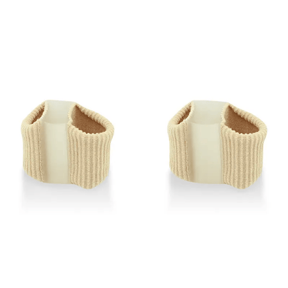 Dubbel tåseparerare för hallux valgus i mjukt och följsamt material