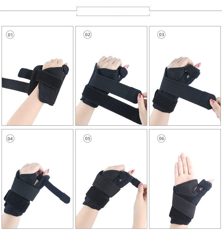 Effektivt handledsstöd som ger stöd vid belastning och rörelse med steg för steg guide