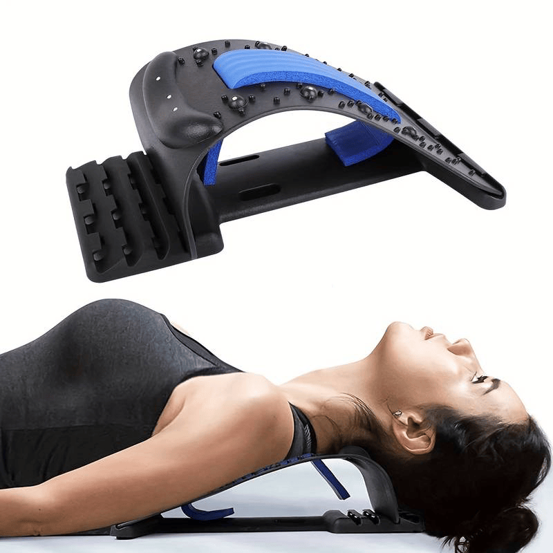 Effektivt nackstöd med 4 justerbara nivåer