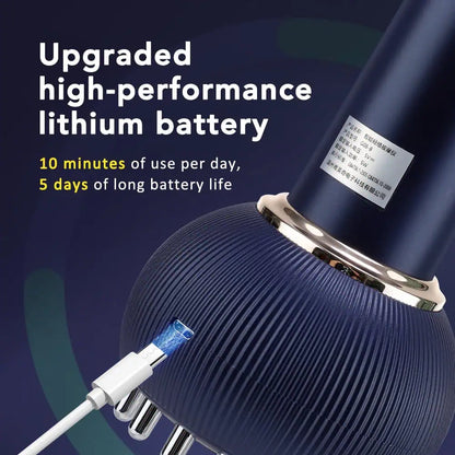 Uppladdningsbart litiumbatteri med lång batteritid för trådlös massage