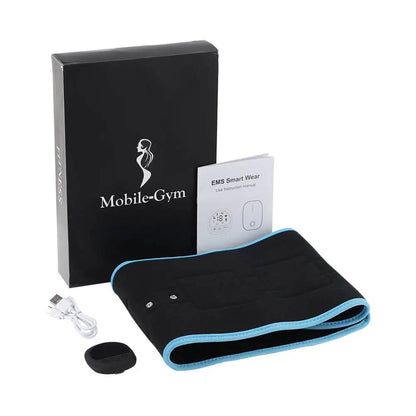 EMS magbälte – elektrisk muskelstimulering för mage