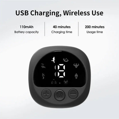 EMS magbälte – elektrisk muskelstimulering för mage