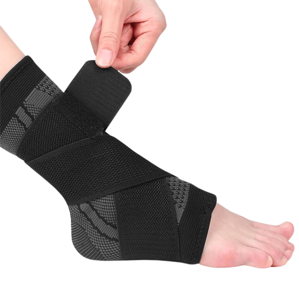 Justerbart fotledsstöd som ger stabilitet vid stukning