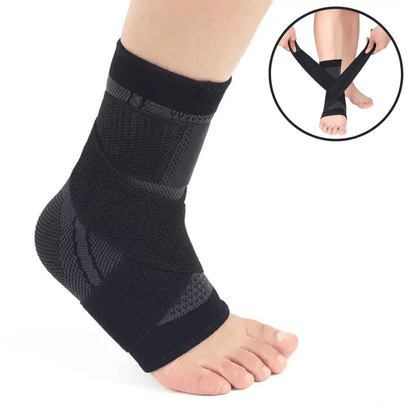 Fotledsstöd som kan användas med eller utan skor