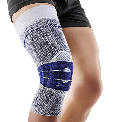 GenuTrain i titan med silikonband upptill, vit bakgrund
