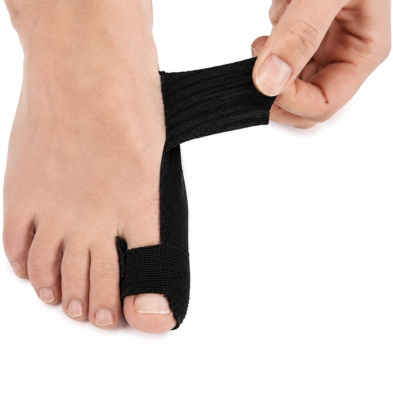 Hallux valgus-stöd med justerbar rem