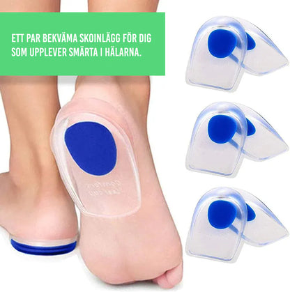 Närbild på stötdämpande material i hälprodukterna