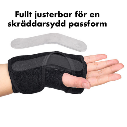 Handledsstöd med justerbart stöd