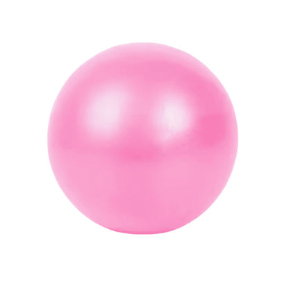 Minipilatesboll anpassad för balansövningar i färgen rosa