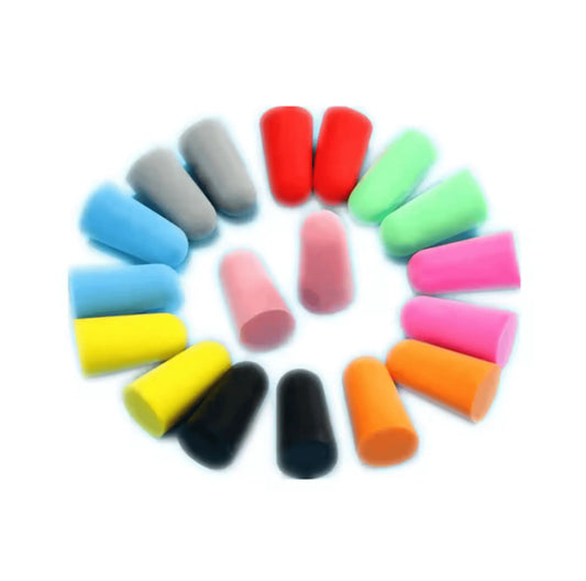 Mjuka öronproppar i flera färger
