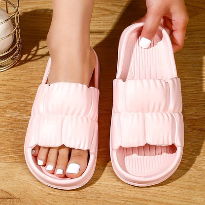 Molntofflor i olika färger sedda uppifrån