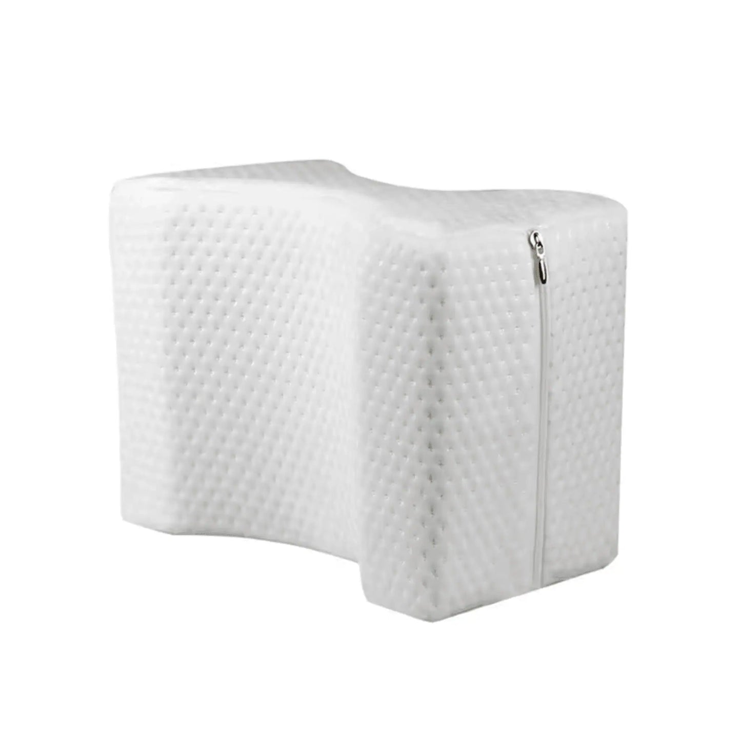 Närbild på benkudde med mjukt och ventilerande överdrag