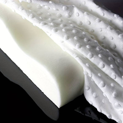 Minnesbomullens struktur som formar sig efter kroppen