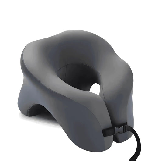 Resekudde med huvudstöd