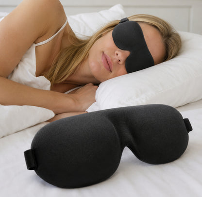 Sömnmask för rygg- och sidosovare