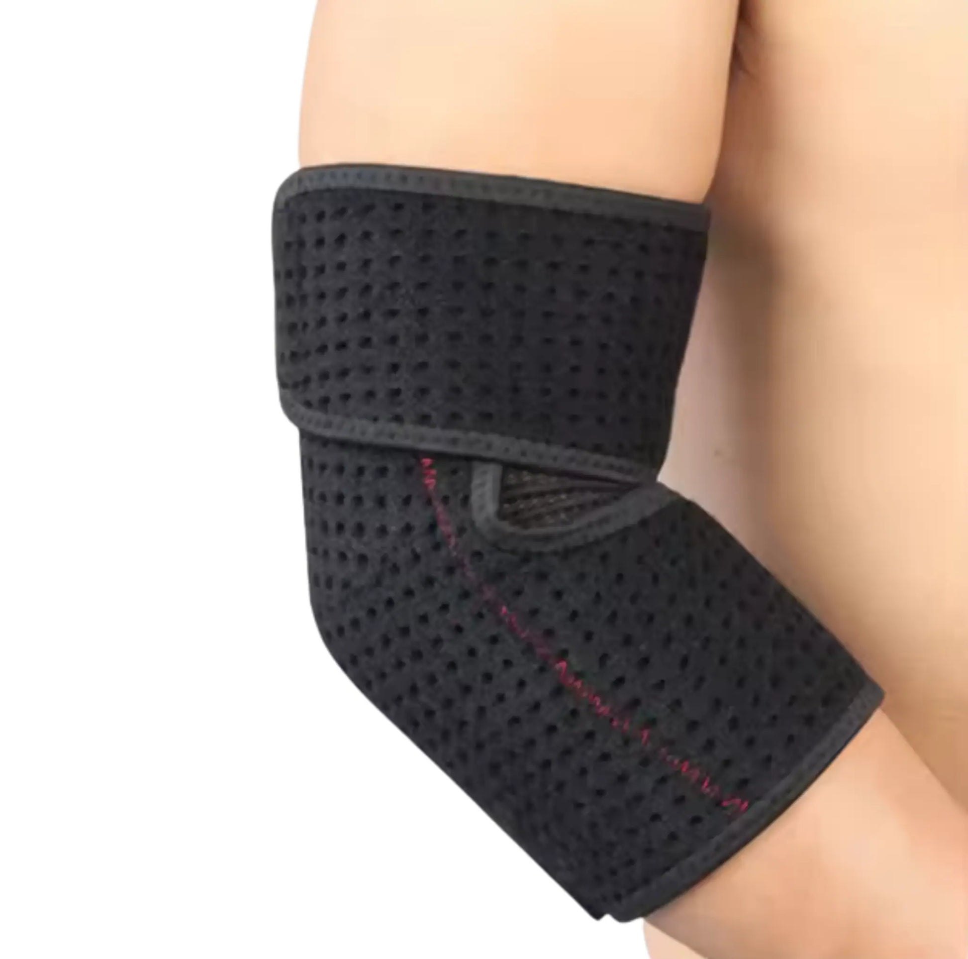 Stabiliserande armbågsstöd med kompression runt armbågen