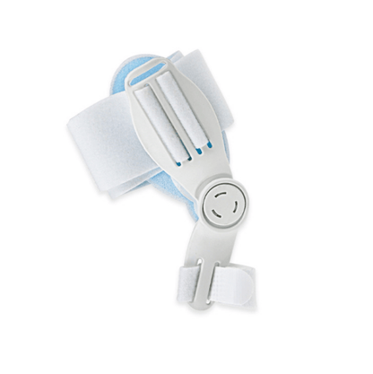 Stortåkorrigerare med roterande stöd för justering av stortån