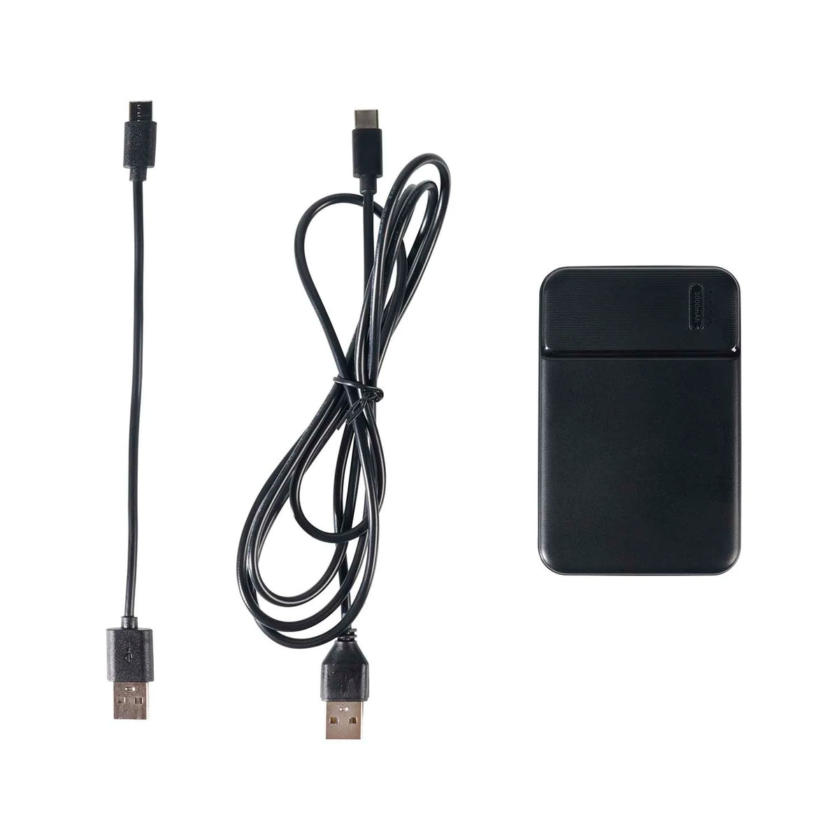 Powerbank och laddningskablar till Tristar BW-4792 värmekudde