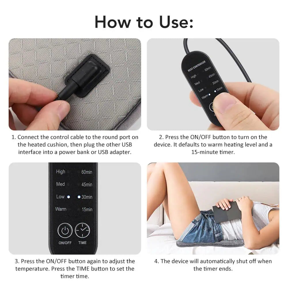 Värmedyna Elektrisk - USB